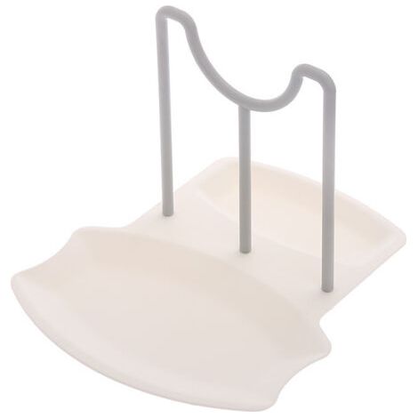 Porte-couvercle de casserole support mural, support couvercle de cuisine porte-couvercle multifonctionnel porte-couvercle de casserole grand format porte-cuillère couvercle de casserole vertical 19221 (1/4)