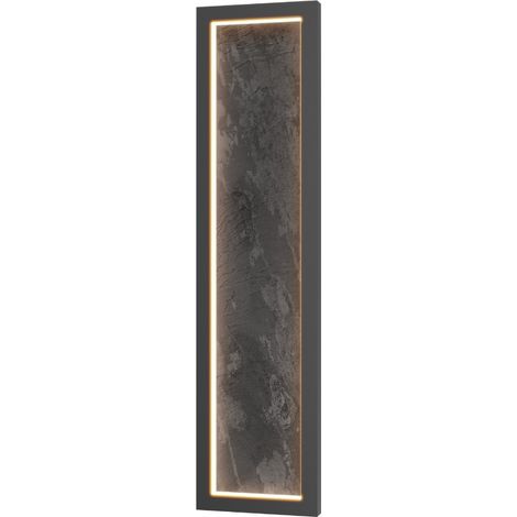 Maytoni Orign Lampada da parete moderna a LED integrata da 60 cm, nera 3000K 800lm (1/5)