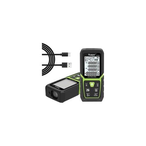 Télémètre laser 100m haute précision – Capteur d'angle électronique – Écran LCD rétro-éclairé – Modes de mesure multiples – LM100A (1/5)