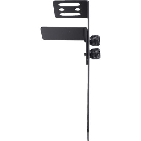 Support de Carte Graphique, Support de GPU en Acier Réglable en Hauteur pour Boîtier PC, d'affaissement de Carte Graphique pour Boîtier en Verre trempé (BLACK) (1/4)
