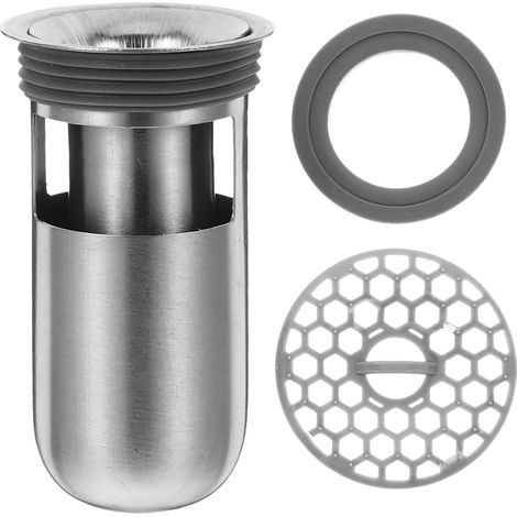 304 Stainless Steel Drain Stopper with Mesh Filter and