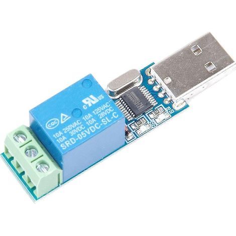 Module relais USB. commutateur de commande intelligent USB. commutateur USB pour convertisseur électronique de type LCUS-1 (1/5)