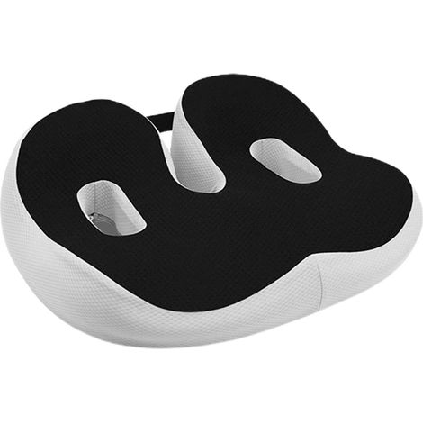 Coussin orthopédique pour soulager la pression, coussin d'assise en mousse, pour les employés de bureau assis et les,les fauteuils roulants, l'école (1/5)