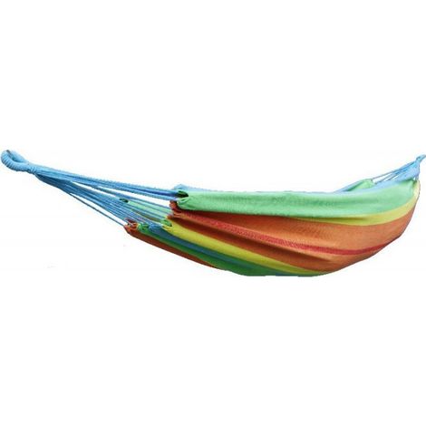 Hamac simple vert jaune orange