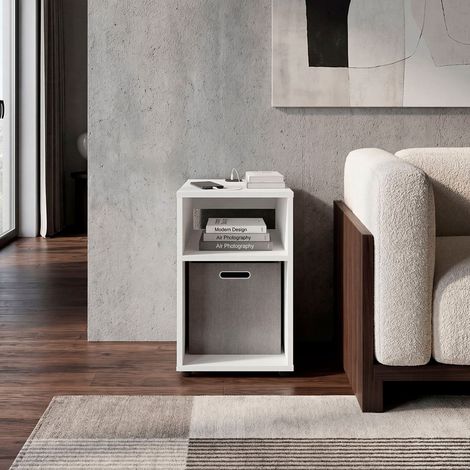 Mesa Auxiliar para Sala TuHome Mercer 48,4 x 30,4 x 32 cm (1/5)