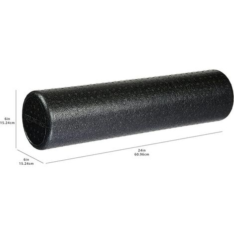 High-Density Round Foam Roller for Exercise, Massage, Muscle Recovery - 18", 24", 36" (1/4)