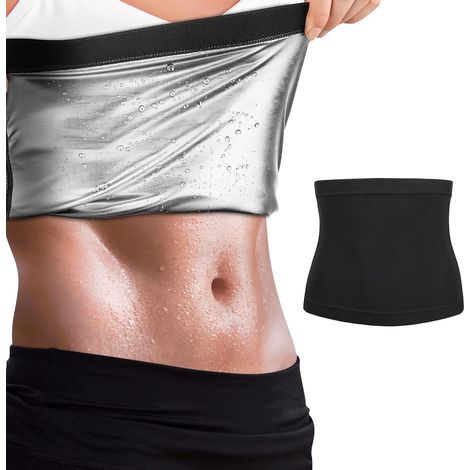 Ceinture de Sudation, Ceinture Abdominale Amincissante Ajustable, Ceinture Sport Soutien du Dos Homme et Femme pour Fitness Sauna Minceur Fitness Jogging Yoga (1/5)