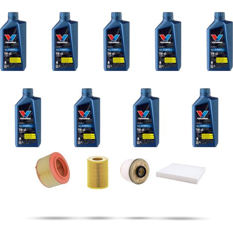 Kit tagliando 4 FILTRI e 9L OLIO compatibile con Mazda BT-50 II 2.2 110kw dal 2011 (1/5)