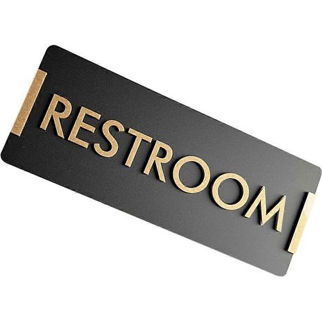 Ensemble de panneaux de salle de bain en acrylique (4 pièces) pour usage de bureau et commercial. (1/5)