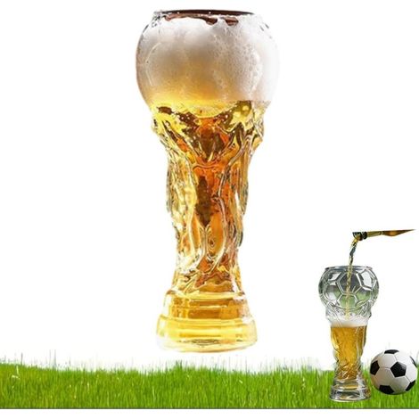 Verre à bière trophée football, design créatif pour fans (800 ml) (1/5)