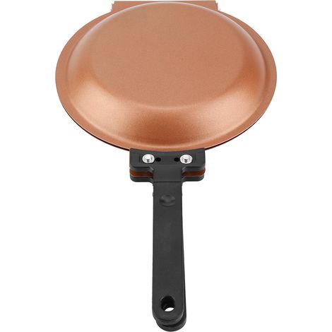 Poêle à omelettes, Petite, Double Face anti-adhésive pour la Cuisine，Convient Pour Tout Type de Deux dont Induction (1/5)