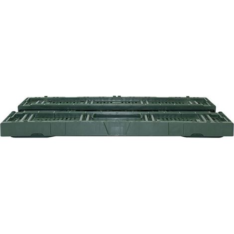 CAISSE VERTE PLIABLE POUR FRUITS ET LEGUMES  PEHD-L2G