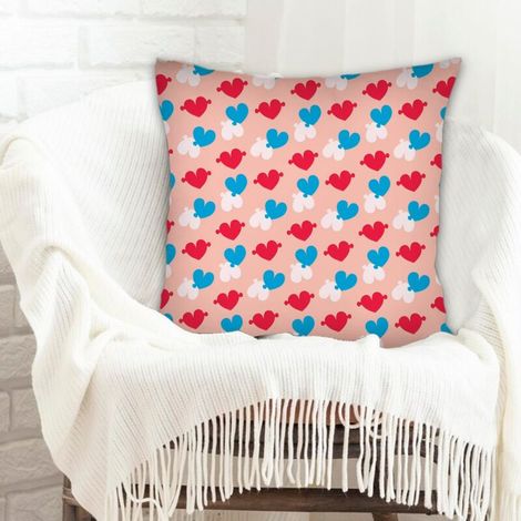 Housse de coussin décorative à la mode pour la maison incolore pour cadeaux pour petite amie et petit ami (1/5)