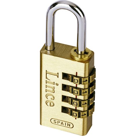 Cadenas à combinaison blister