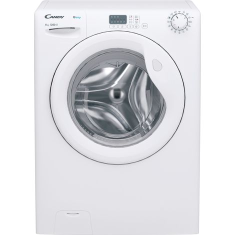Candy EY281DW4/1-S lavatrice Caricamento frontale 8 kg 1200 Giri/min Bianco (1/3)