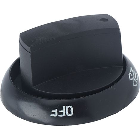 Bouton de commande universel pour cuisinière à gaz, 5 pièces, interrupteur d’allumage, bouton de 8mm (base + bouton en plastique) (1/5)