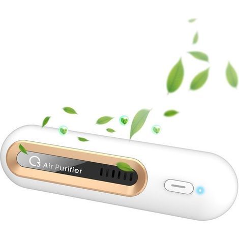 Mini désodorisant pour réfrigérateur USB - Déodorant portable rechargeable pour réfrigérateur, éliminateur d' odeurs de (1/5)