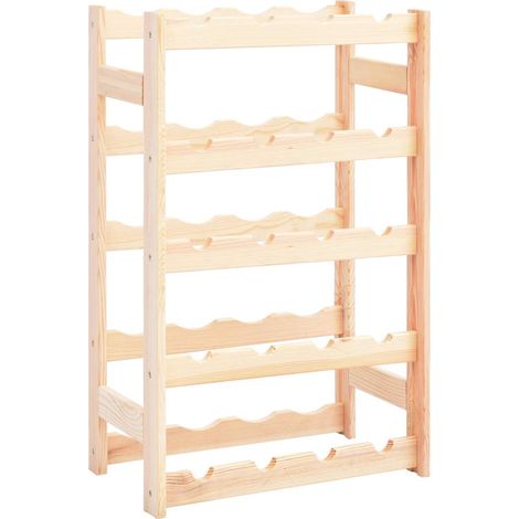 Casier à bouteilles Étagère à bouteille - Casier à vin pour 20 bouteilles Pinède BV592717 - BonneVie (1/5)