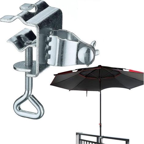 Abrazadera para Sombrilla, Abrazadera para Sombrilla, Abrazadera De Mesa para Sombrillas De Jardín, Pinzas para Sombrilla para Patios, Mesas Y Sillas Aire Libre (1/3)