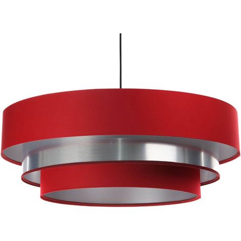 Suspension triniti - Rouge intérieur argenté (1/5)