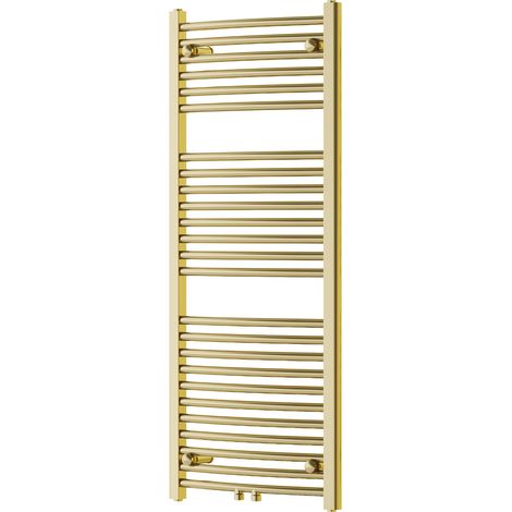Mexen Ares radiateur de salle de bain 1200 x 500 mm, 420 W, doré - W102-1200-500-00-50
