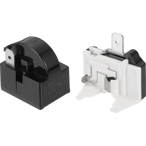 Relais De Démarrage PTC Pour Réfrigérateur 4.7 Ohm 2 Broches (1/5)