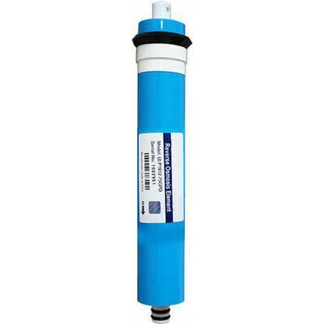 Membrana ad osmosi inversa 1812-75G da 75 Gpd, compatibile con filtri domestici. Ricambio universale per depuratore d'acqua. (1/4)