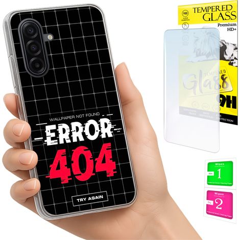 Custodia per Samsung Galaxy A17 5G, cover fotografica, cover posteriore + vetro 9H (1/5)