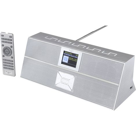 soundmaster IR3300SI Radio de table Internet Internet, DAB+, FM AUX, Bluetooth, DLNA, USB, WiFi, radio internet compati (1/5)