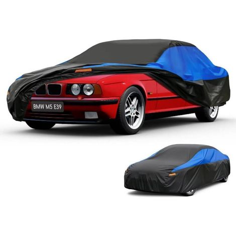 Autoabdeckung wasserdicht atmungsaktiv für BMW M5 E39 (1998-2004) Schwarz Blau (1/5)