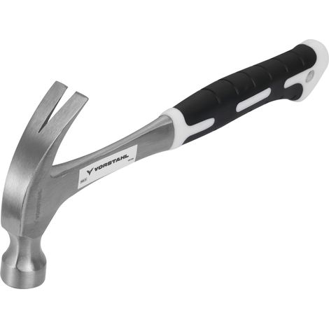 Marteau de charpentier, acier trempé, manche monobloc forgé  600 g  Vorstahl (1/4)