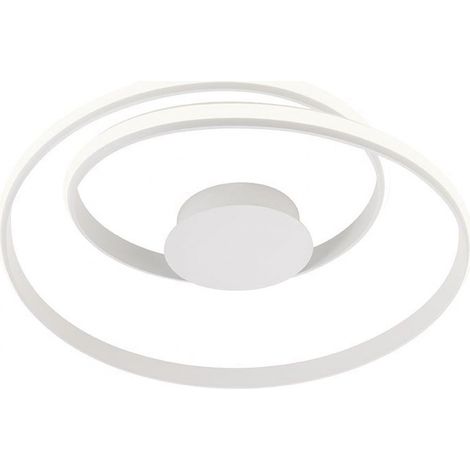 Plafoniera moderna redo group torsion 01 4357 led alluminio dimmerabile (1/5)
