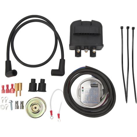 Kit d'allumage programmable 22 pièces, protection contre les surtensions 53-660 pour Big Twin 1970 à 1999 (1/5)