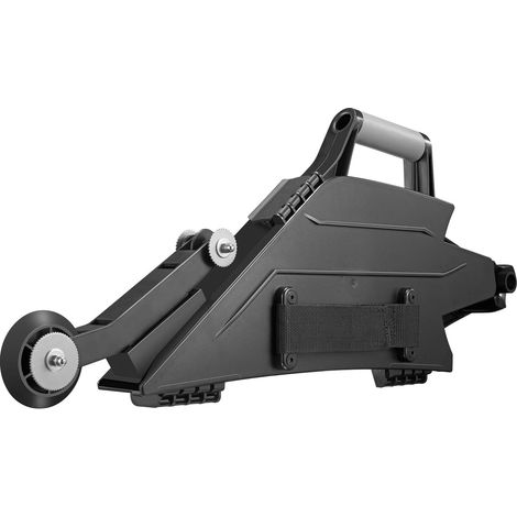 Outil de Rubanage Banjo, Gypse Banjo en Plastique avec Roue D'angle Intérieure à Changement Rapide Sangles Réglables Outil de Joint de Panneau de Gypse Opération à Droite/Gauche (Noir) (1/2)