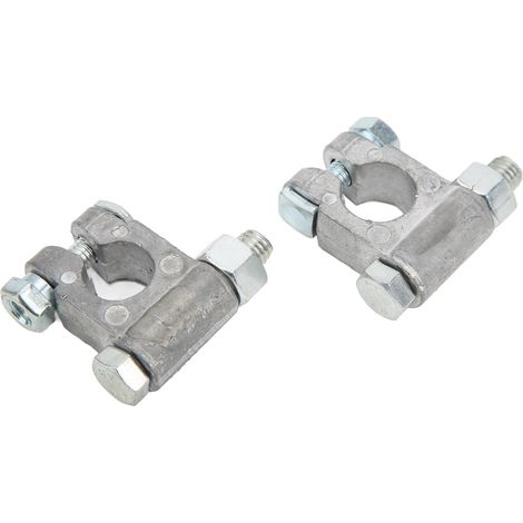 Connecteur de batterie robuste 2 pièces universel 6V/12V pour camping-cars, camions, bateaux et voitures (1/5)