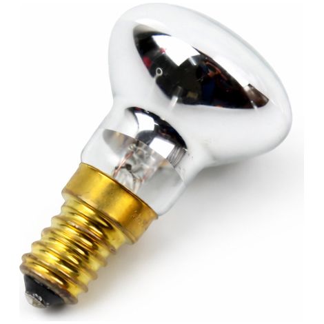 E14 R39 25W lava lamp bulb, dimmable, warm white light 2600K, 250LM, small base reflector bulb. (1/4)