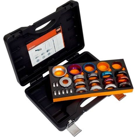 Bahco – Coffret de montage de joints SPI – 7 boulons et 12 bagues d'étanchéité – Boîtier moulé pour rangement optimal – Outil du mécanicien (1/2)