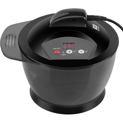 Bol mélangeur automatique pour crème capillaire électrique avec écran LCD et port USB (1/5)