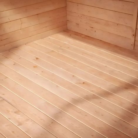 Pavimento per Casetta da Giardino in Legno 285x291 cm Kit Base (1/4)