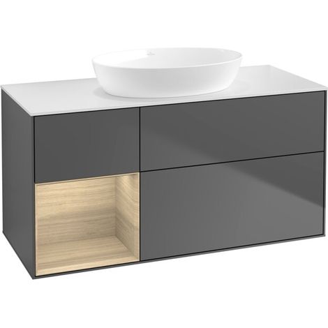 Villeroy & Boch FA61PCGK Meuble sous-lavabo Finion FA6 (1/2)