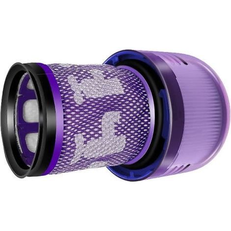 Lot de 2 filtres de rechange pour aspirateur sans fil Dyson V12 Detect Slim 971517-01 lavables (1/3)