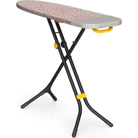 Joseph Joseph Glide Asse da Stiro 110 x 33 cm, Regolabile, Poggiaferro a Vapore Integrato, Copri Asse in Cotone, Multicolore (1/5)
