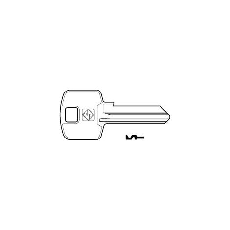 CHIAVI PER CILINDRI MERONI 5 SPINE GRANDI MER13R- - MER13R SX - 10 pezzi SILCA