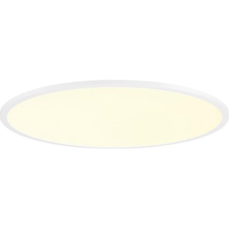 Plafonnier PANEL 60 rond PHASE 3000/4000K 29 W 90° blanc - SLV - 1010422