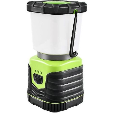 Lanterne de camping rechargeable, lampe LED extérieure de 1000 lumens, 4 modes d'éclairage de secours, étanche (1/2)