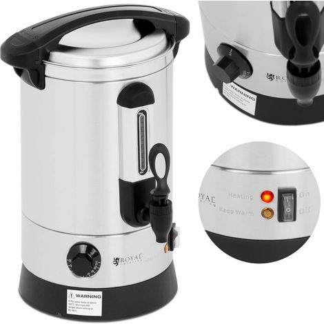 Calentador de agua de acero de doble pared 6,5L 1500 W (1/5)