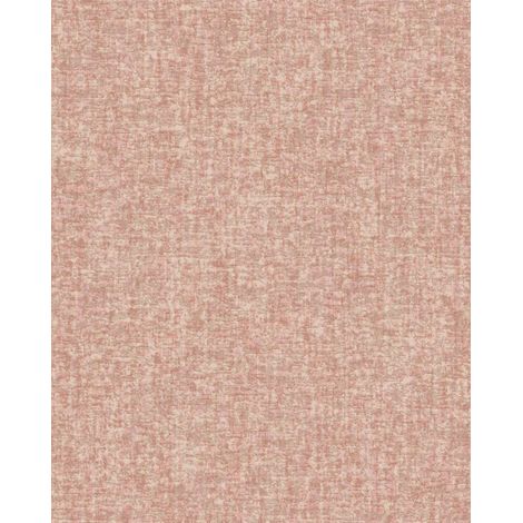 Papier peint aspect textile Profhome DE120054-DI papier peint intissé gaufré à chaud gaufré à l'aspect textile mat rose beige 5,33 m2 (1/3)