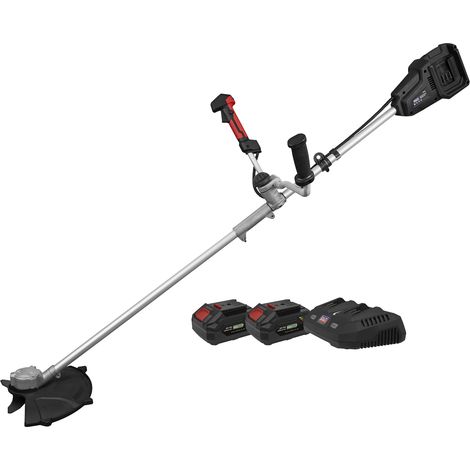 Sealey CP40VBCKIT Brush Cutter & Trimmer Kit 40V 4Ah SV20 Series 35cm