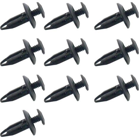 Auto Trim Clips/Plastique à vis 1007932 Volets de Fermeture 10 pièces (1/3)