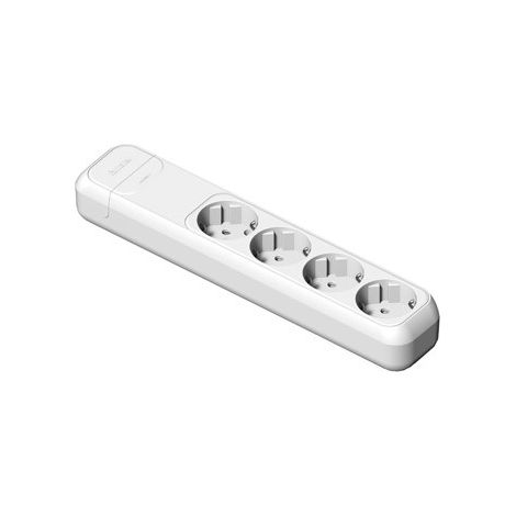 BASE MULTIPLE SIN INTERRUPTOR SIN CABLE 4 TOMAS - 2524